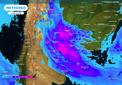 Alerta por tormentas fuertes en el Día de la Independencia