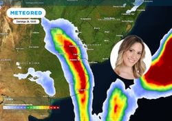 Alerta por tormentas severas, hasta 35 °C, ráfagas e intenso temporal de nieve