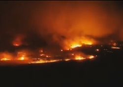 Alerta Roja por incendio forestal en las comunas de Chillán y Chillán Viejo