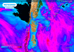 Alerta naranja SMN: ráfagas y lluvias fuertes con el alejamiento del ciclón de Argentina