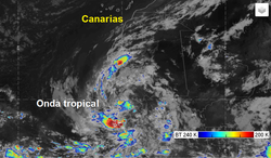 Algunas consideraciones sobre el ciclón tropical al sur de Canarias