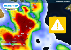 Alicante registrará las tormentas más fuertes en las próximas 12 horas