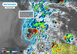 Tormenta tropical Alvin amenaza en el Pacífico Nororiental: se preven lluvias de hasta 80 mm este viernes en 7 estados