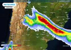Amplias zonas de Argentina en alerta: ¡viento, lluvia, nieve y tormentas!