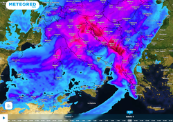 Imminente maltempo con tanta pioggia e neve in arrivo su Alpi e Appennini, le zone a rischio ed il punto sul weekend