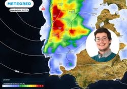 Vem aí uma depressão “atípica” para agosto: trará chuva e vento forte entre domingo e segunda