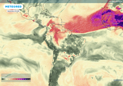 Las arenas del Sáhara cruzan el Atlántico y llegan a Brasil y a otros nueve países de América