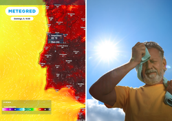 Até 43 ºC: “momento crítico” da onda de calor previsto entre hoje e segunda-feira