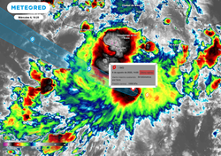 Se forma la tormenta tropical Ivo y podría ganar fuerza mientras avanza paralela a las costas del Pacífico