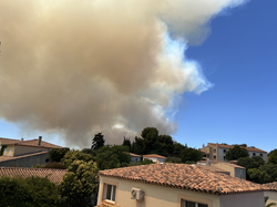 Les images terribles des incendies dans le sud de la France