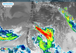 Avanza un frente frío con lluvias y ráfagas de 100 km/h: los sectores más afectados