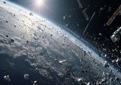 La mayor amenaza para nuestros satélites y astronautas orbita a 28000 km/h en pequeños fragmentos alrededor de la Tierra