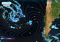 Bloqueo anticiclónico: frío, menos lluvias y vaguada costera