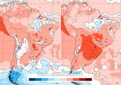 Calor de até 40°C e temperaturas acima da média atingem o Brasil nos próximos 15 dias