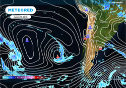 Calor extremo da tregua: frente frío traerá lluvias y descenso de temperaturas a la zona centro desde el sábado