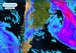 Calor y tormentas en algunas provincias de Argentina este fin de semana