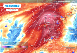 El modelo europeo advierte de un episodio de temperaturas muy altas en España