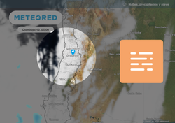 Vaguada costera llevará nubosidad, lloviznas y frío a Santiago este fin de semana