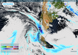 Chile en versión montaña rusa: lluvias al sur y cambios en el centro