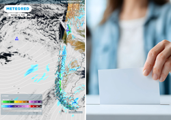 Tras sistema frontal, llega un gran anticiclón frío a Chile: inestabilidad y temperaturas más frescas el fin de semana