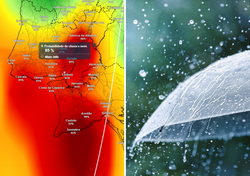 Chuva em Lisboa este fim de semana: em que intervalo horário será mais provável no sábado e no domingo?