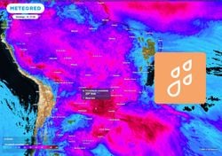 Chuvas de até 200 mm são previstas para áreas do S, SE e CO até o domingo