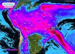 INMET emite alerta de chuvas intensas para 19 estados nesta quarta-feira