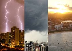 Chuvas intensas, tempo severo e onda de calor trazem alertas nesta quinta-feira, 21