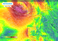 Ciclogénese explosiva iminente nas Ilhas Britânicas: eis os seus efeitos em Portugal este sábado, segundo Marta Godinho