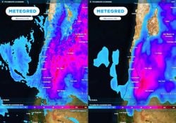 Lluvias y tormentas eléctricas abrirán la semana en el centro y norte de Chile