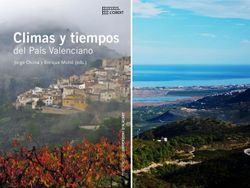 Climas y tiempos en el País Valenciano