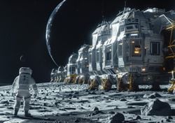 ¿Cohetes que despegan y aterrizan en la Luna? Ingenieros diseñan plataformas de lanzamiento