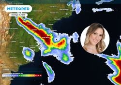 Nevadas, ráfagas, tormentas y el regreso de las lluvias al AMBA para el finde