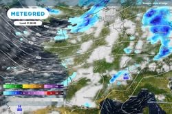 Coup de vent et fortes averses orageuses ce lundi