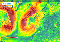 Já há data para a próxima grande depressão: 2000 km de diâmetro e frentes a afetar Portugal