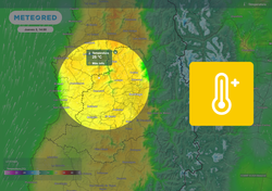 De bajo cero a 25 °C en Santiago: ¿ola de calor invernal?