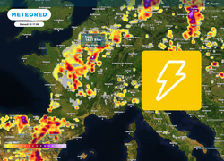 Une canicule parfois orageuse en France !