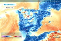 Entre hoy y mañana el aire de origen polar llegará a las comunidades mediterráneas