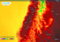  Alerta meteorológica en cinco regiones por calor extremo