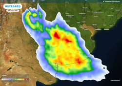 ¿Dónde va a llover en Argentina el feriado del 9 de julio?