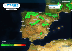 Inminente irrupción de aire polar en España, en estas zonas la cota de nieve se desplomará
