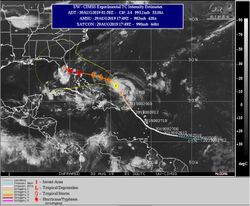 Dorian ya de Cat. 2 es una amenaza potencial para Bahamas y Florida
