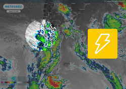 Chile en alerta: tormentas eléctricas se activan en varias regiones por sistema frontal