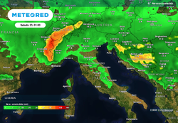 Dove pioverà in Italia questa settimana? Sorpresa dal modello di Meteored, forte maltempo e neve in arrivo