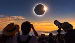 Durará apenas alguns segundos: o espetacular anel de diamantes, um efeito único do eclipse solar de 12 de agosto