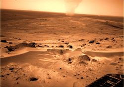 Dust Devils dificultam a coleta de dados em Marte
