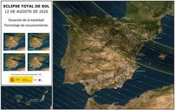 La "eclipsemania" se apodera de España: tres eclipse solares para agosto de 2026, agosto de 2027 y enero de 2028