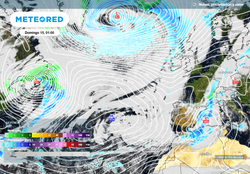 Efectos en España: giro radical en el pronóstico del modelo europeo entre el 10 y el 16 de marzo