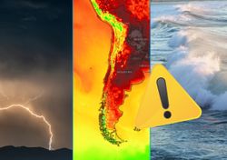 Pronóstico actualizado para el Año Nuevo en Chile y alertas para los primeros días del 2025