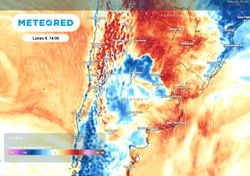 El calor vuelve a tomar impulso, pero con tormentas y frentes fríos